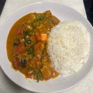 Pork Rice & Curry