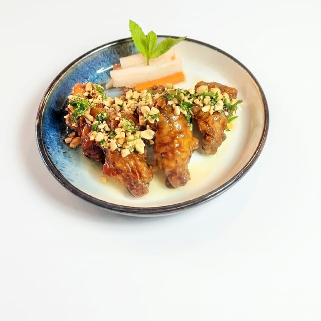 Fish Sauce Caramel Wings.